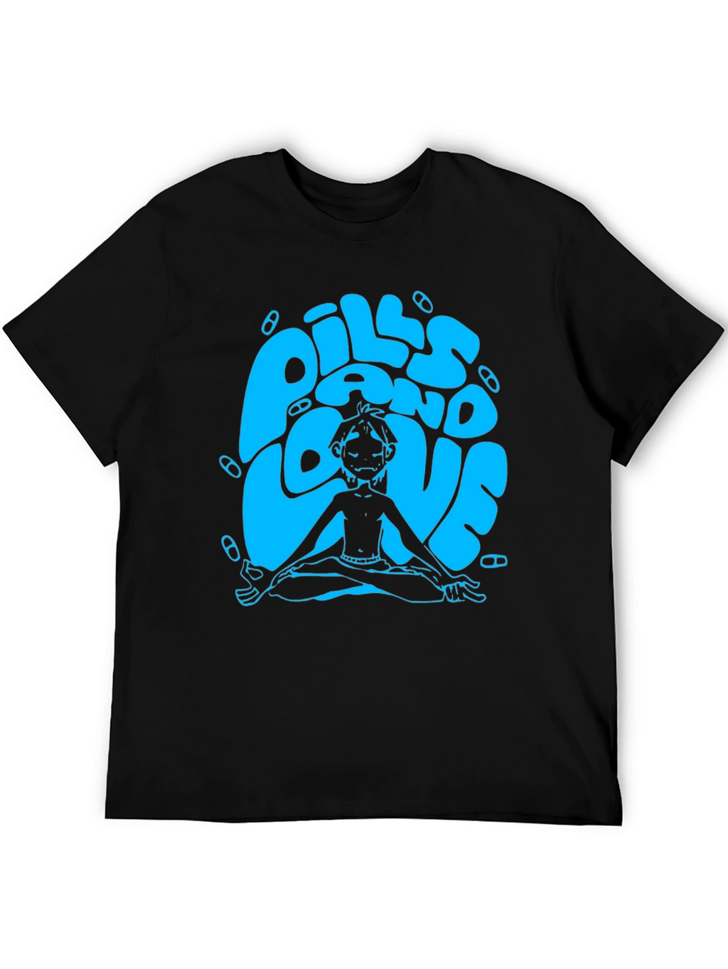 Pills and Love Graphic Tee - Relaxed Fit