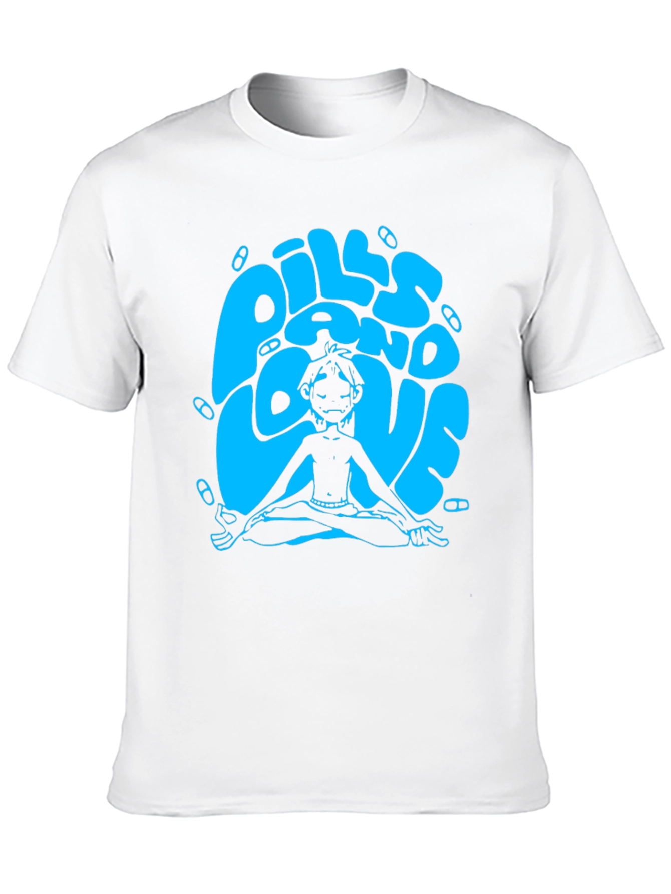 Pills and Love Graphic Tee - Relaxed Fit