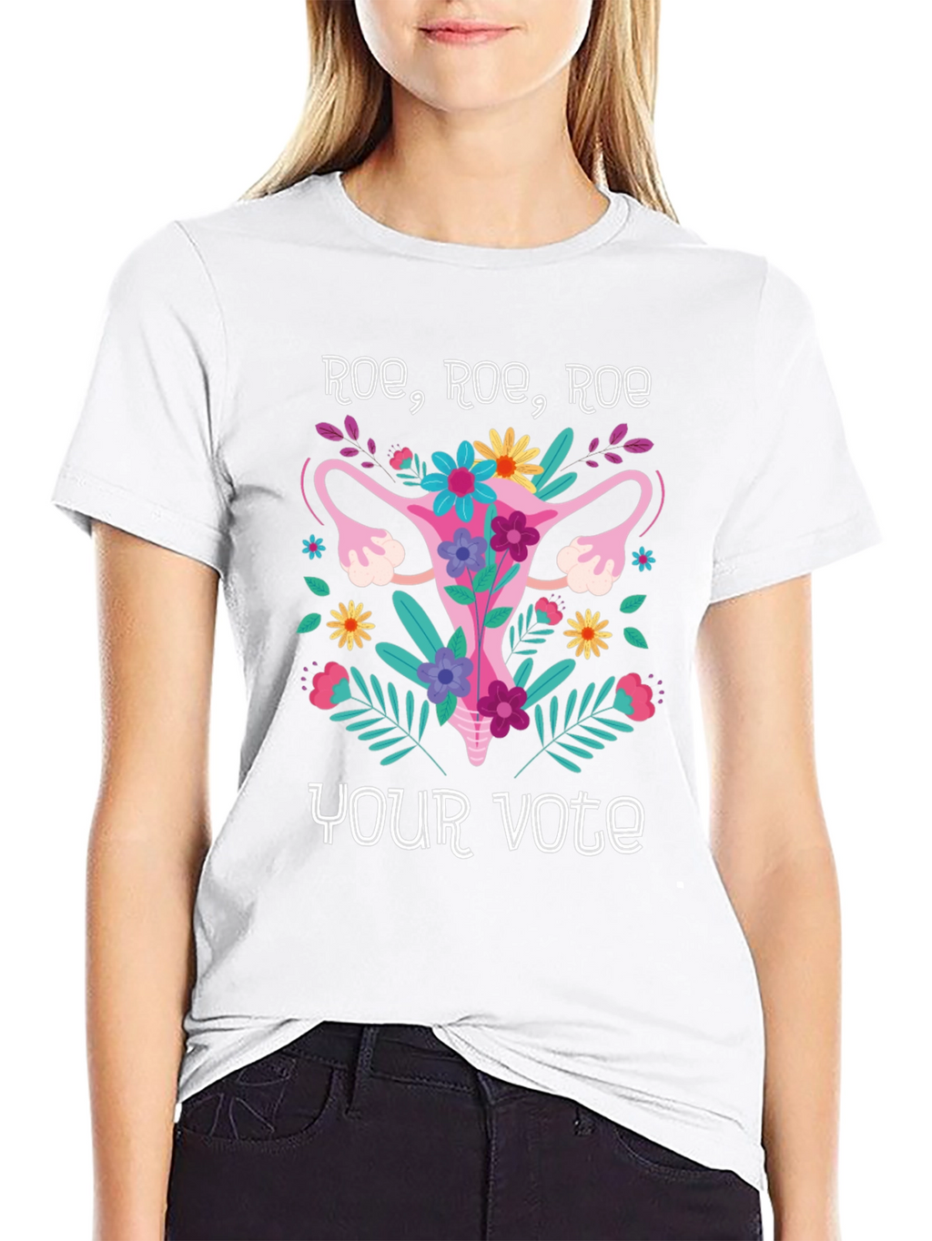 Roe Roe Roe Your Vote T-Shirt