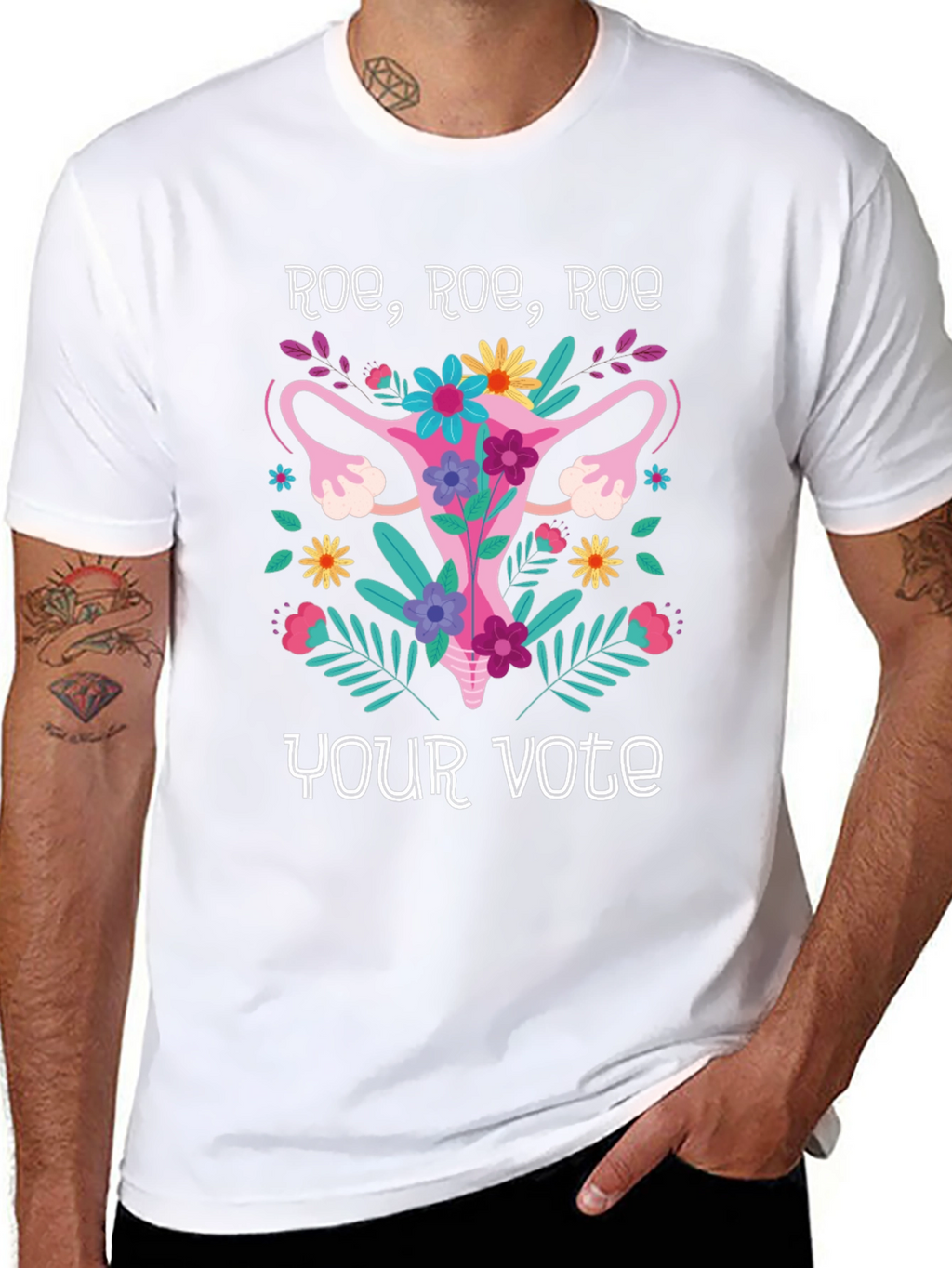 Roe Roe Roe Your Vote T-Shirt