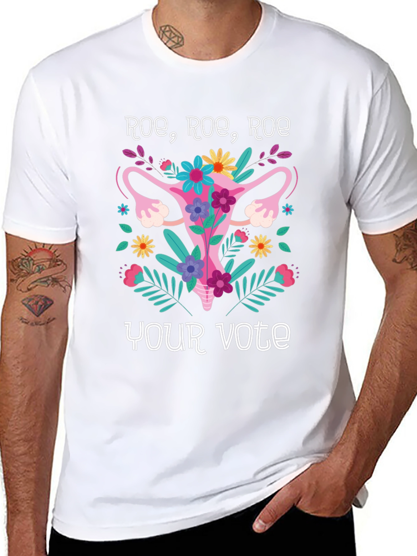 Roe Roe Roe Your Vote T-Shirt