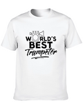 Worlds Best Trumpeter Black T-Shirt