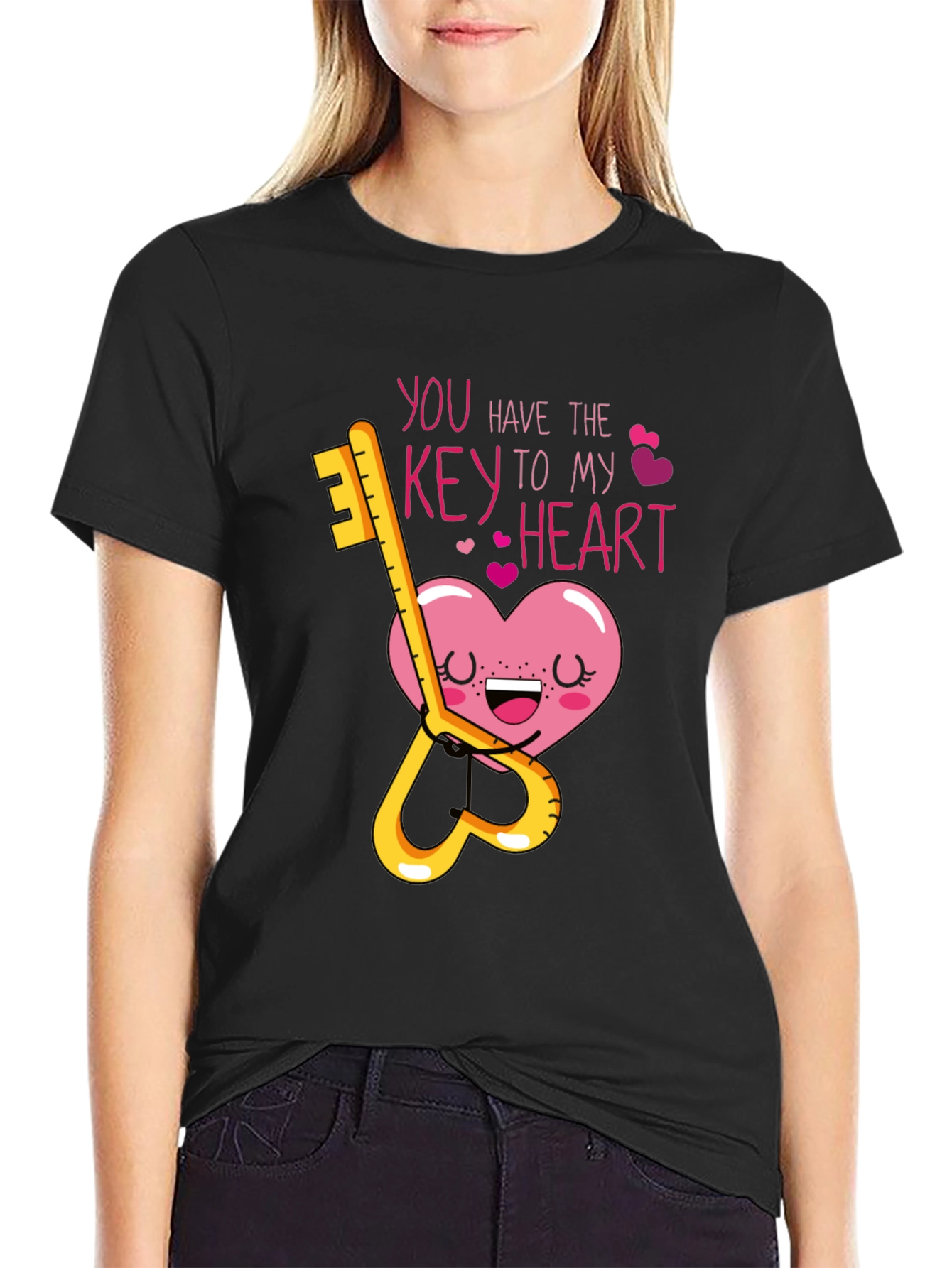 Key to My Heart Graphic Tee - Cute Valentines Day Shirt
