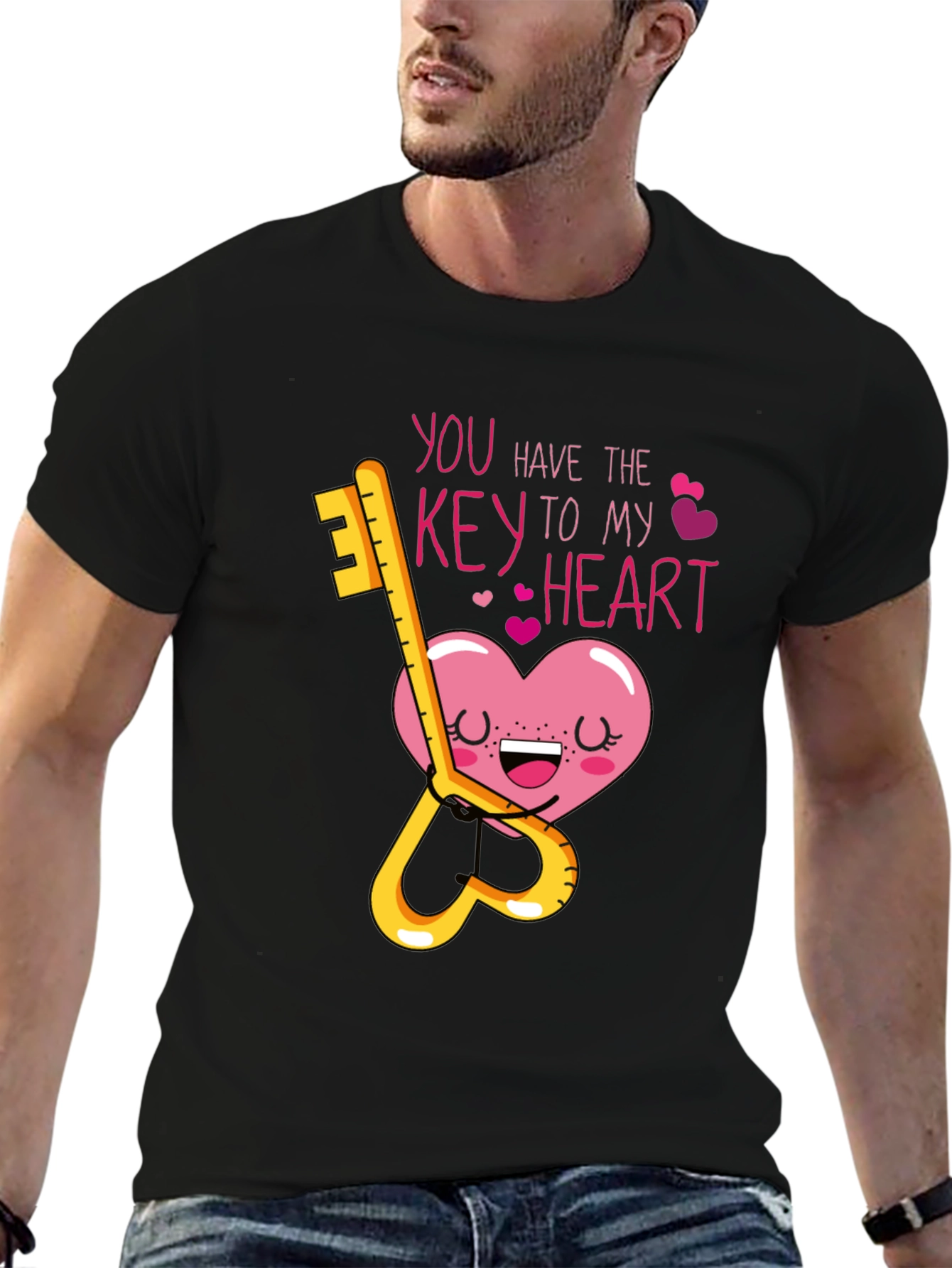 Key to My Heart Graphic Tee - Cute Valentines Day Shirt