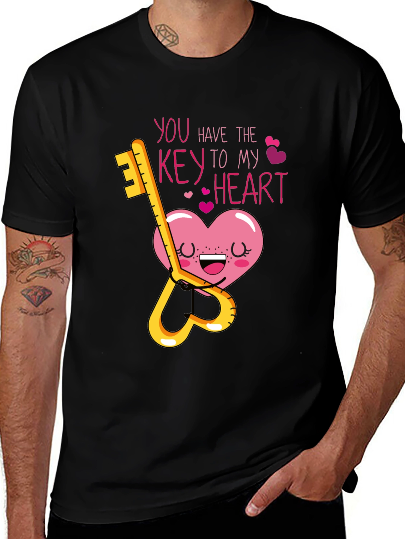 Key to My Heart Graphic Tee - Cute Valentines Day Shirt