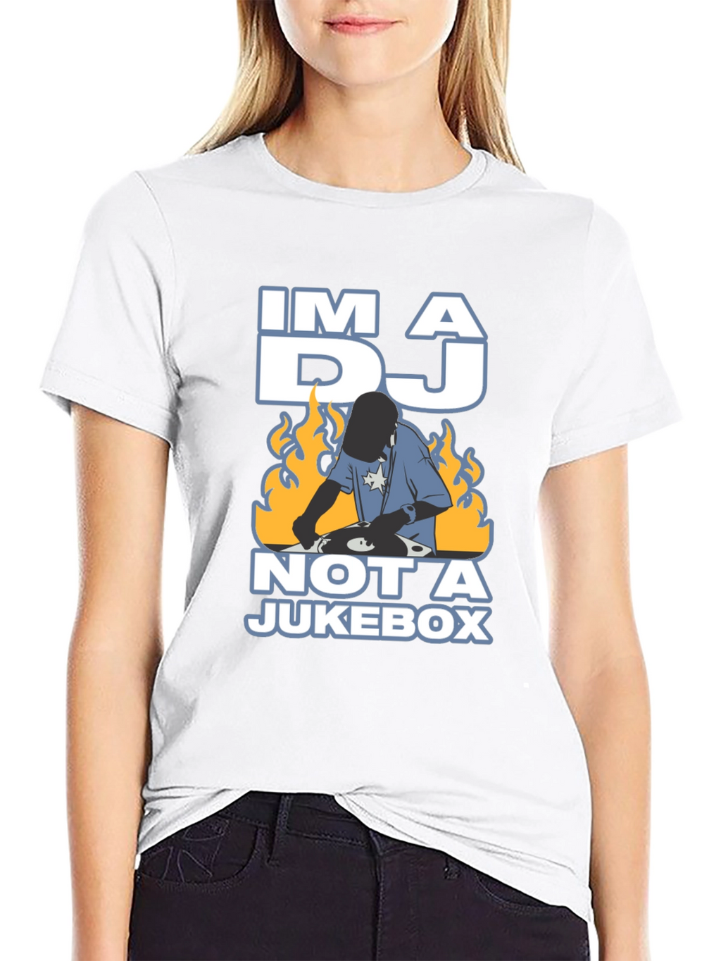 Im a DJ Not a Jukebox Graphic T-Shirt
