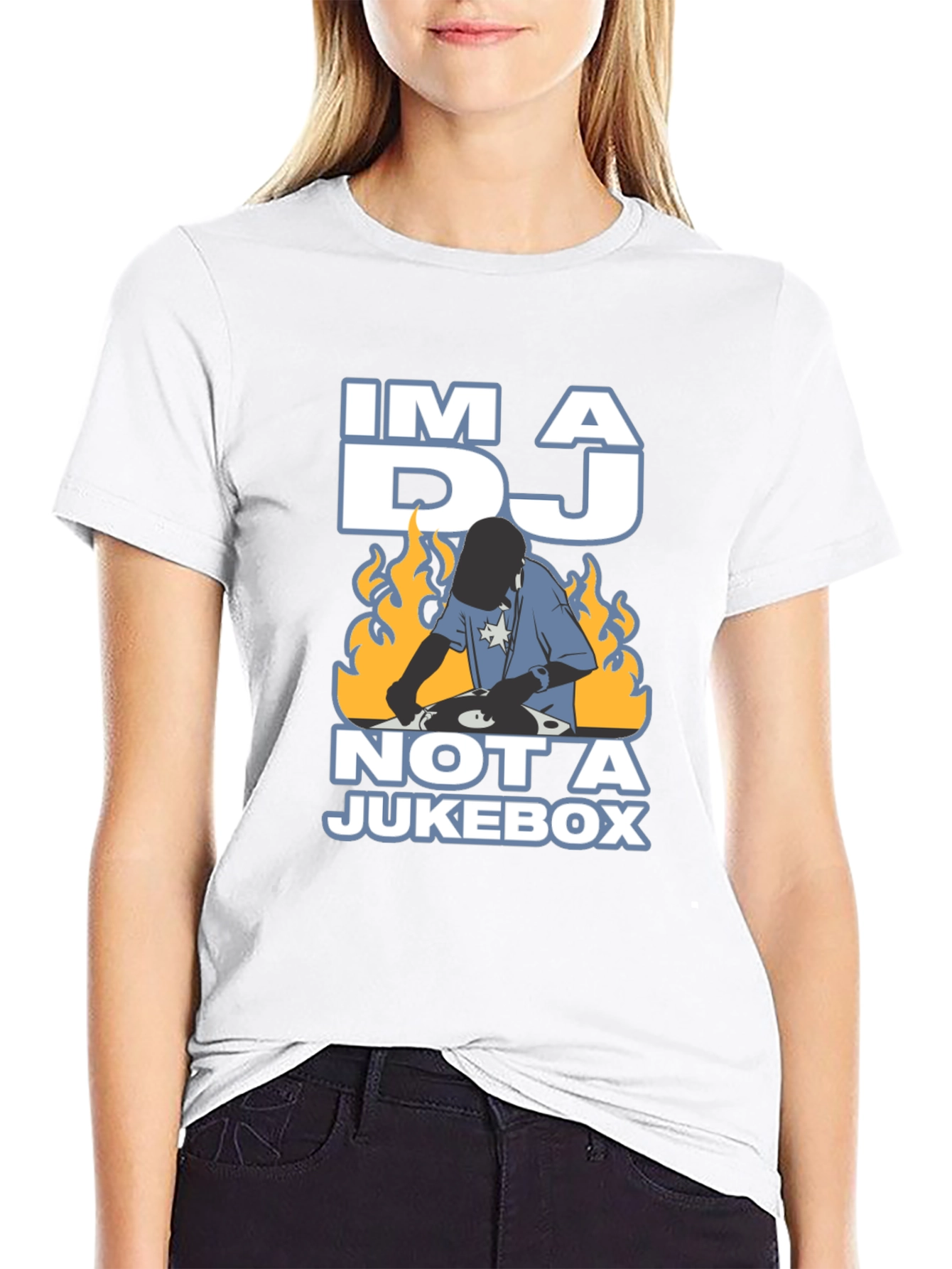 Im a DJ Not a Jukebox Graphic T-Shirt