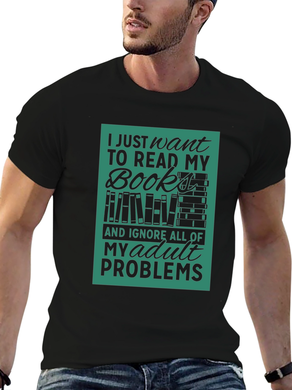 Readers Retreat Tee - Book Lovers Statement Shirt