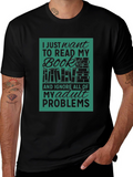 Readers Retreat Tee - Book Lovers Statement Shirt