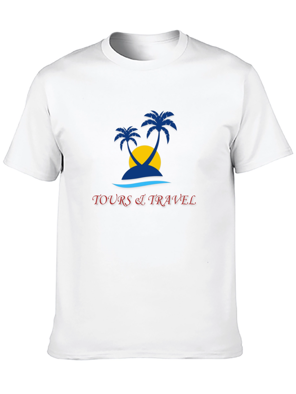 Tropical Island Tours Black T-Shirt