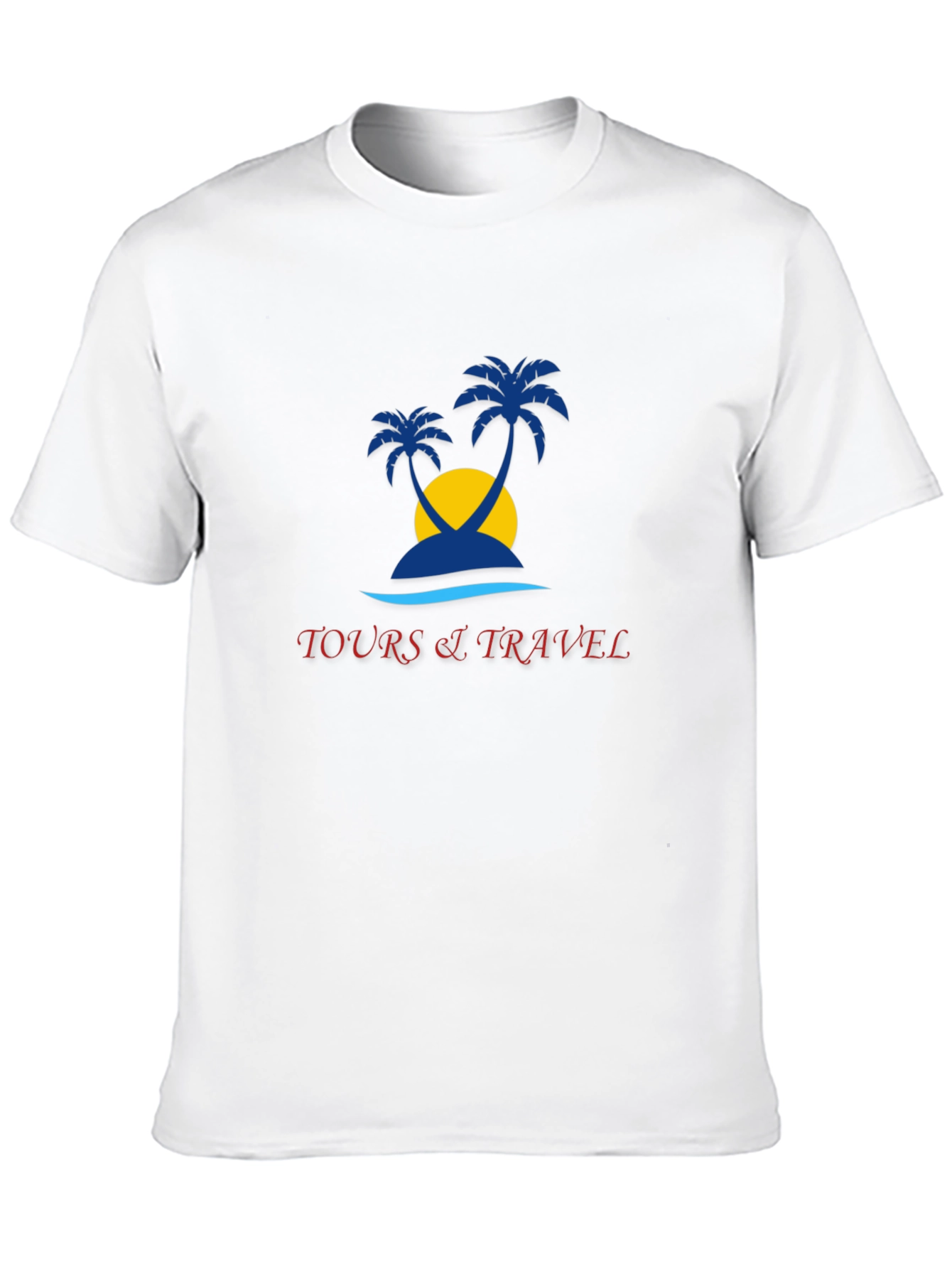 Tropical Island Tours Black T-Shirt