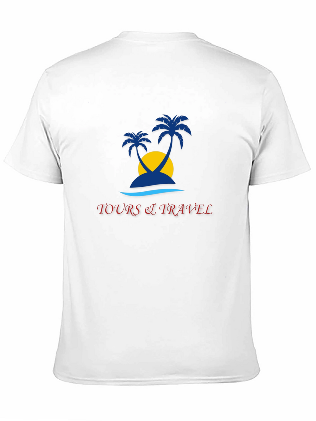 Tropical Island Tours Black T-Shirt