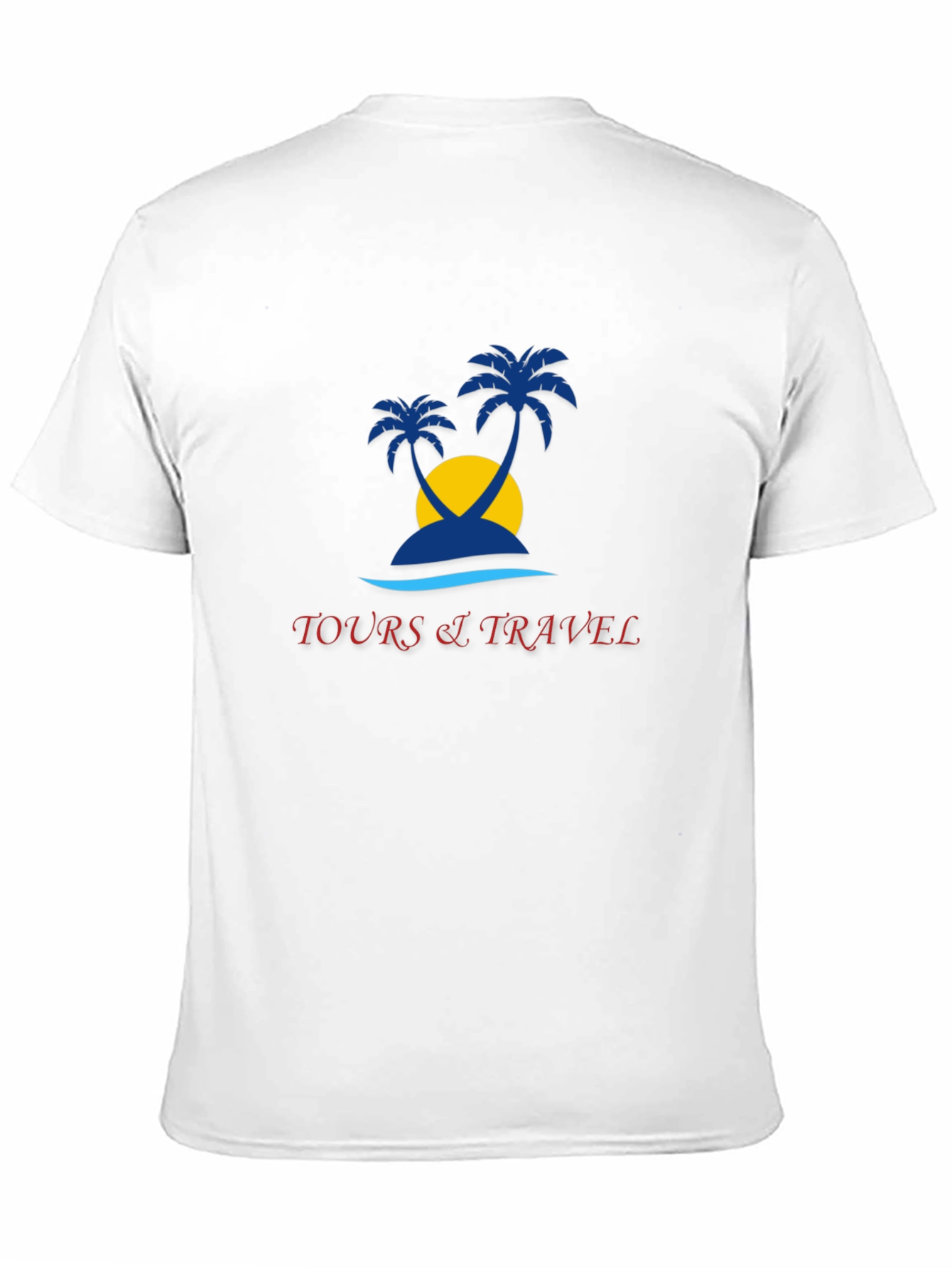Tropical Island Tours Black T-Shirt