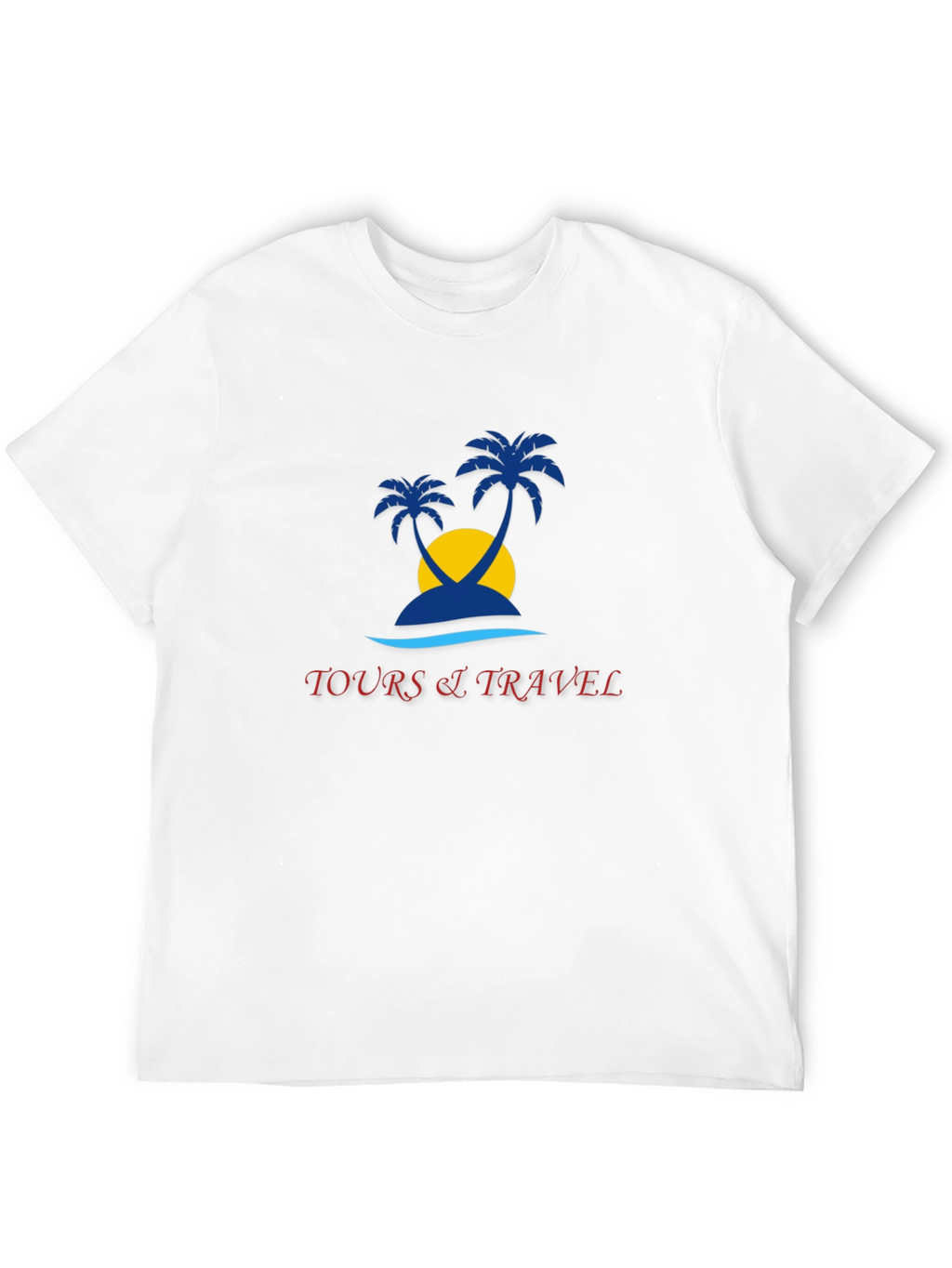 Tropical Island Tours Black T-Shirt