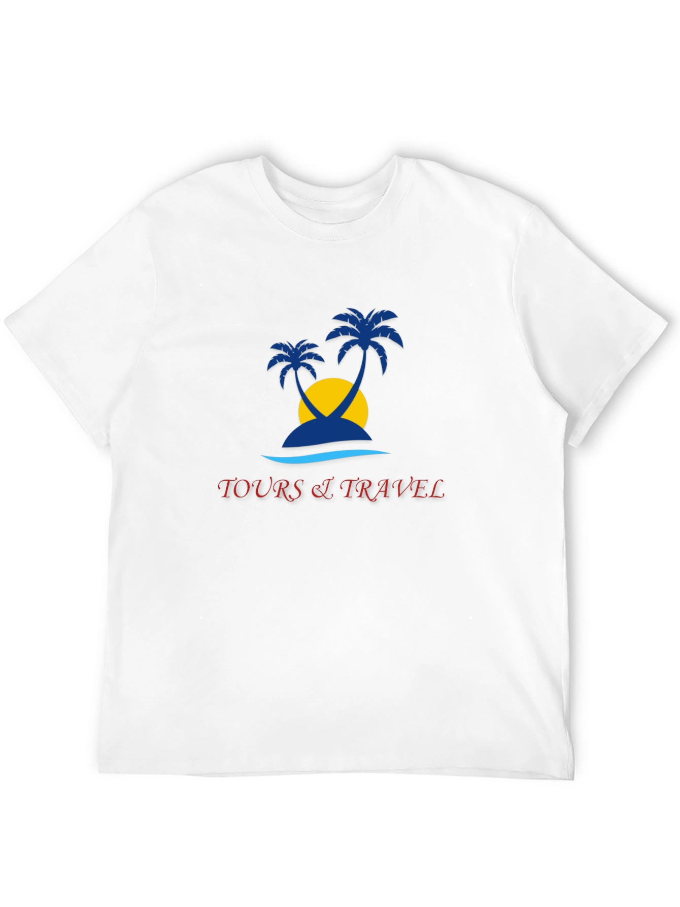 Tropical Island Tours Black T-Shirt