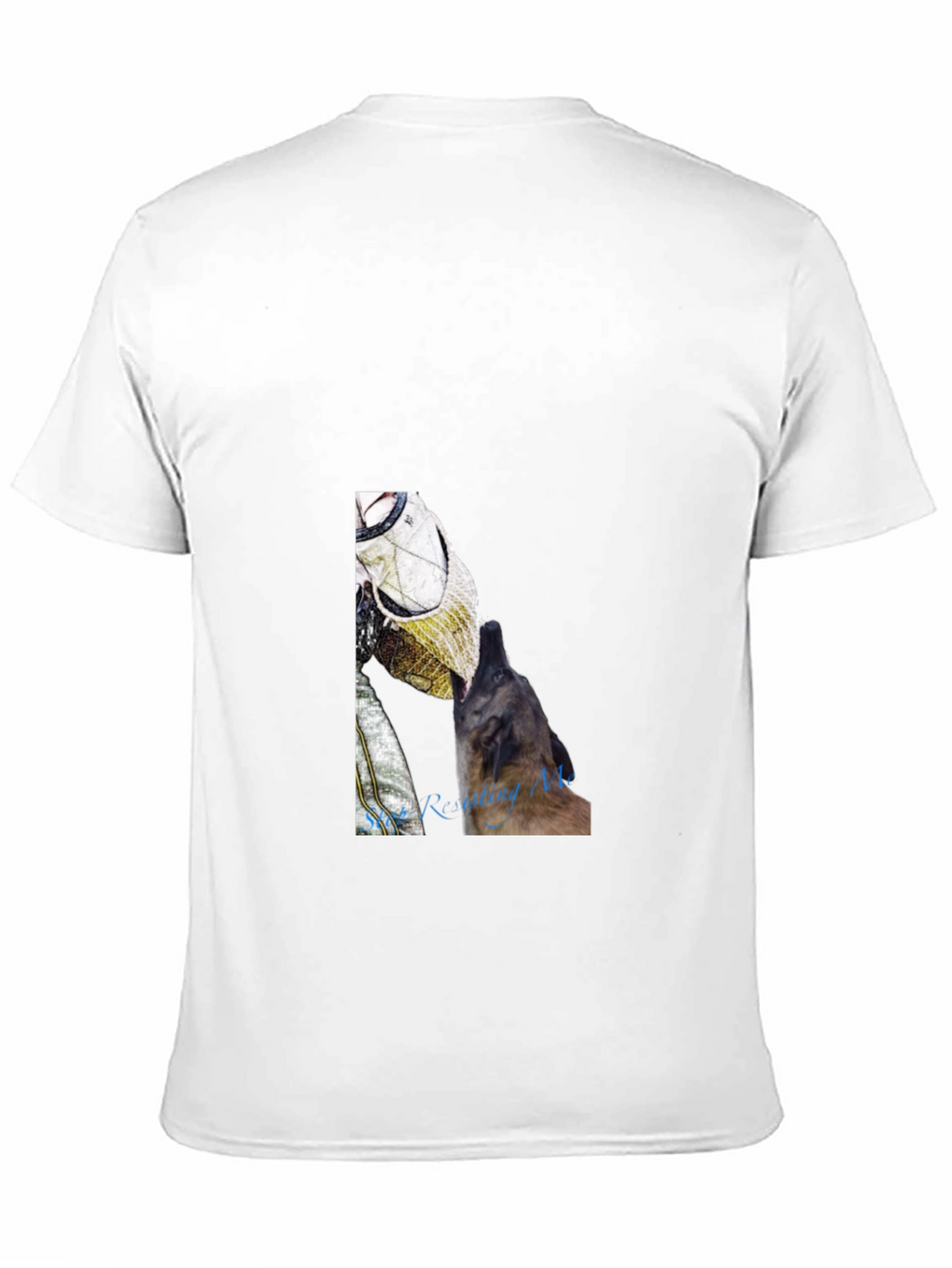 Astronaut Dog Graphic Tee - Black