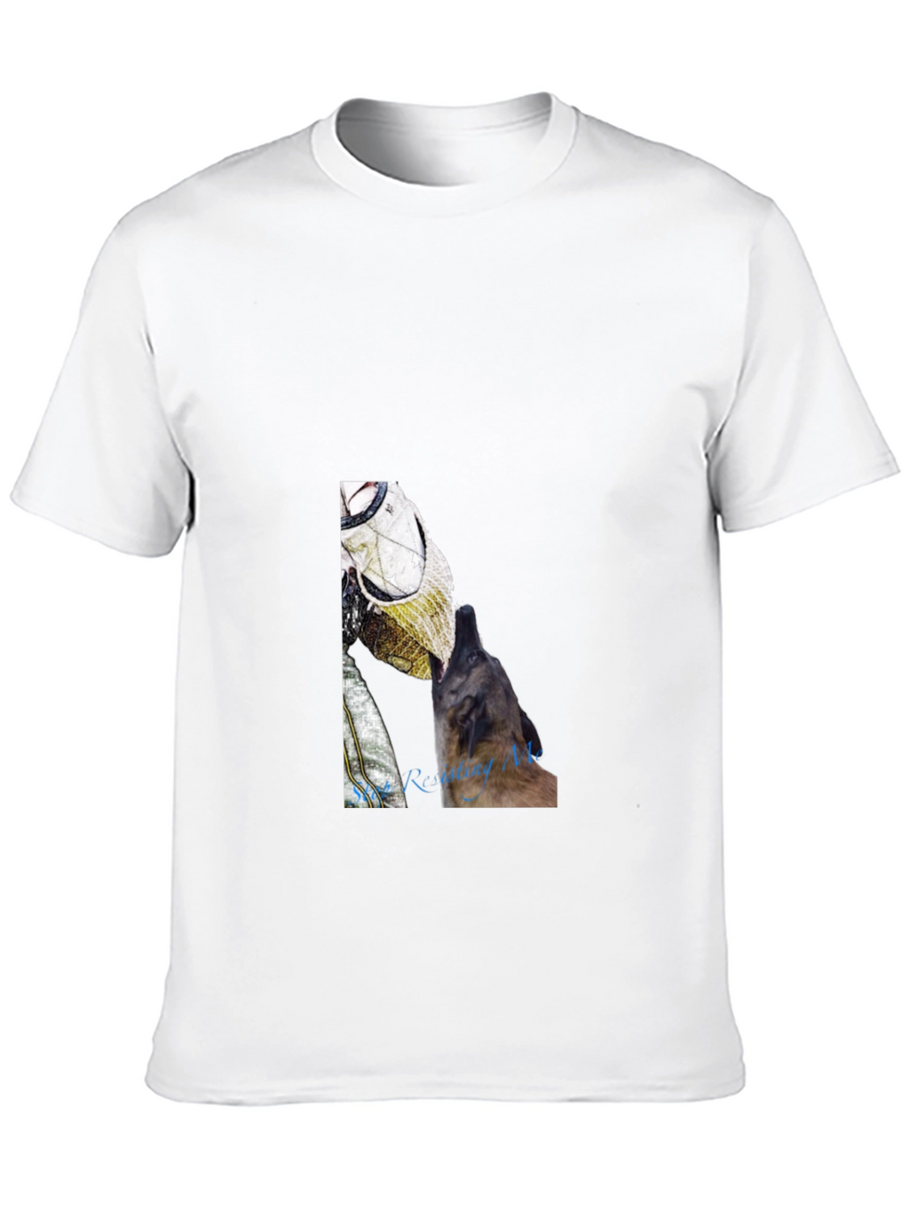 Astronaut Dog Graphic Tee - Black