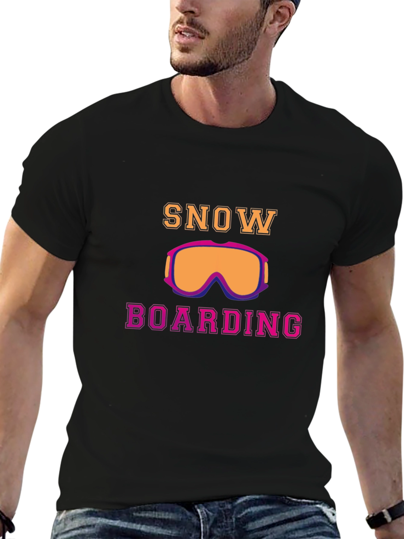 Snowboarding Goggles Graphic Tee