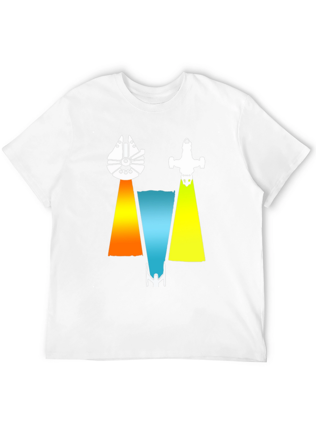 Sci-Fi Spaceship T-Shirt