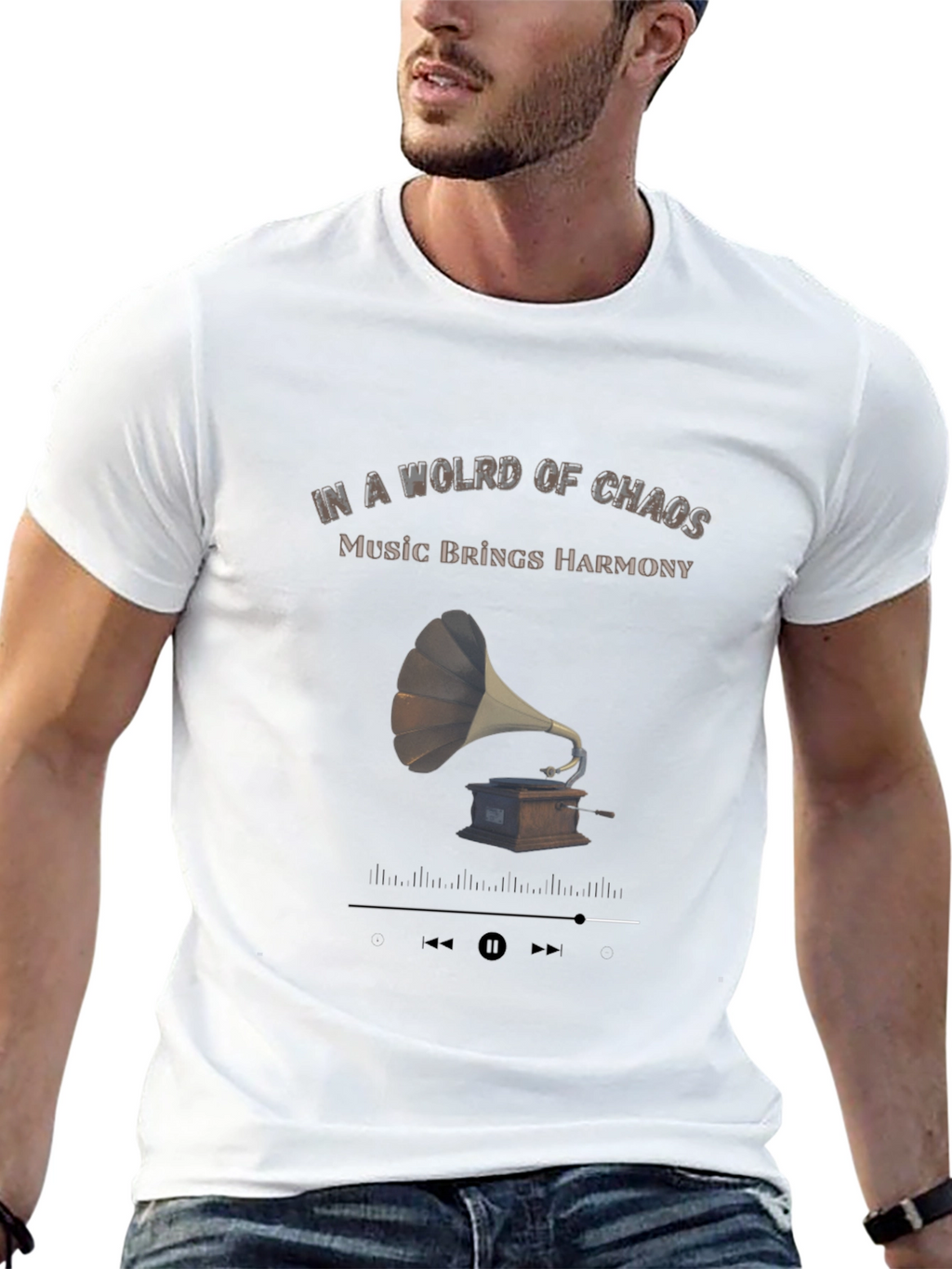 Music Brings Harmony Tee