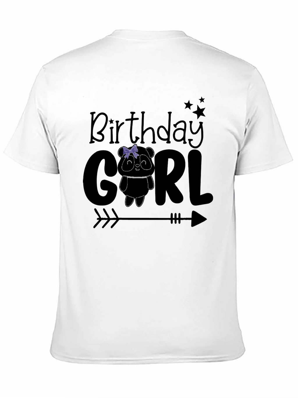 Birthday Girl Panda T-Shirt