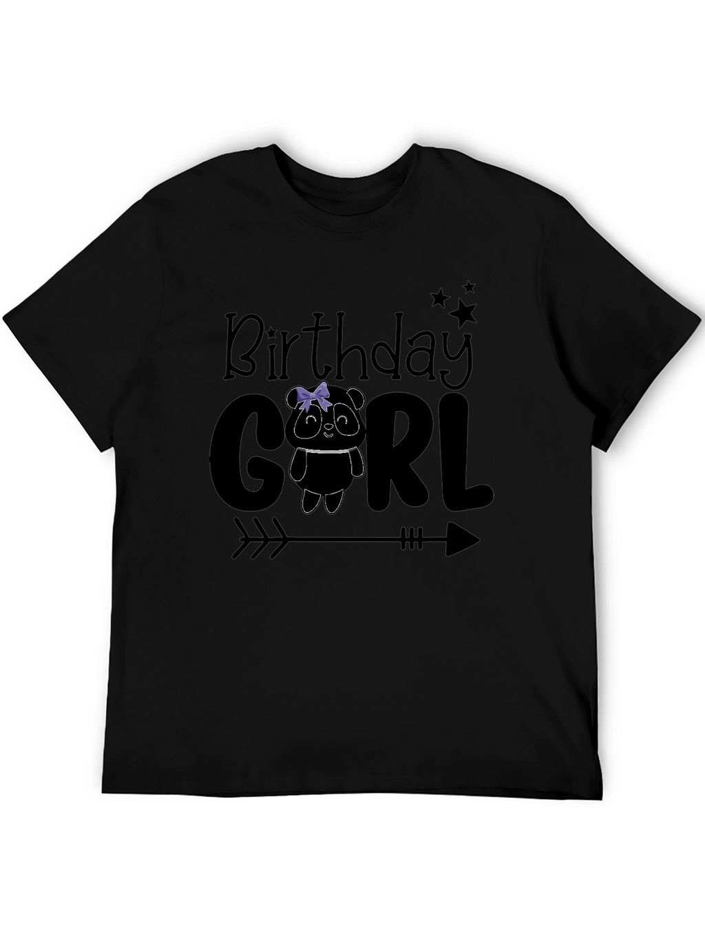Birthday Girl Panda T-Shirt