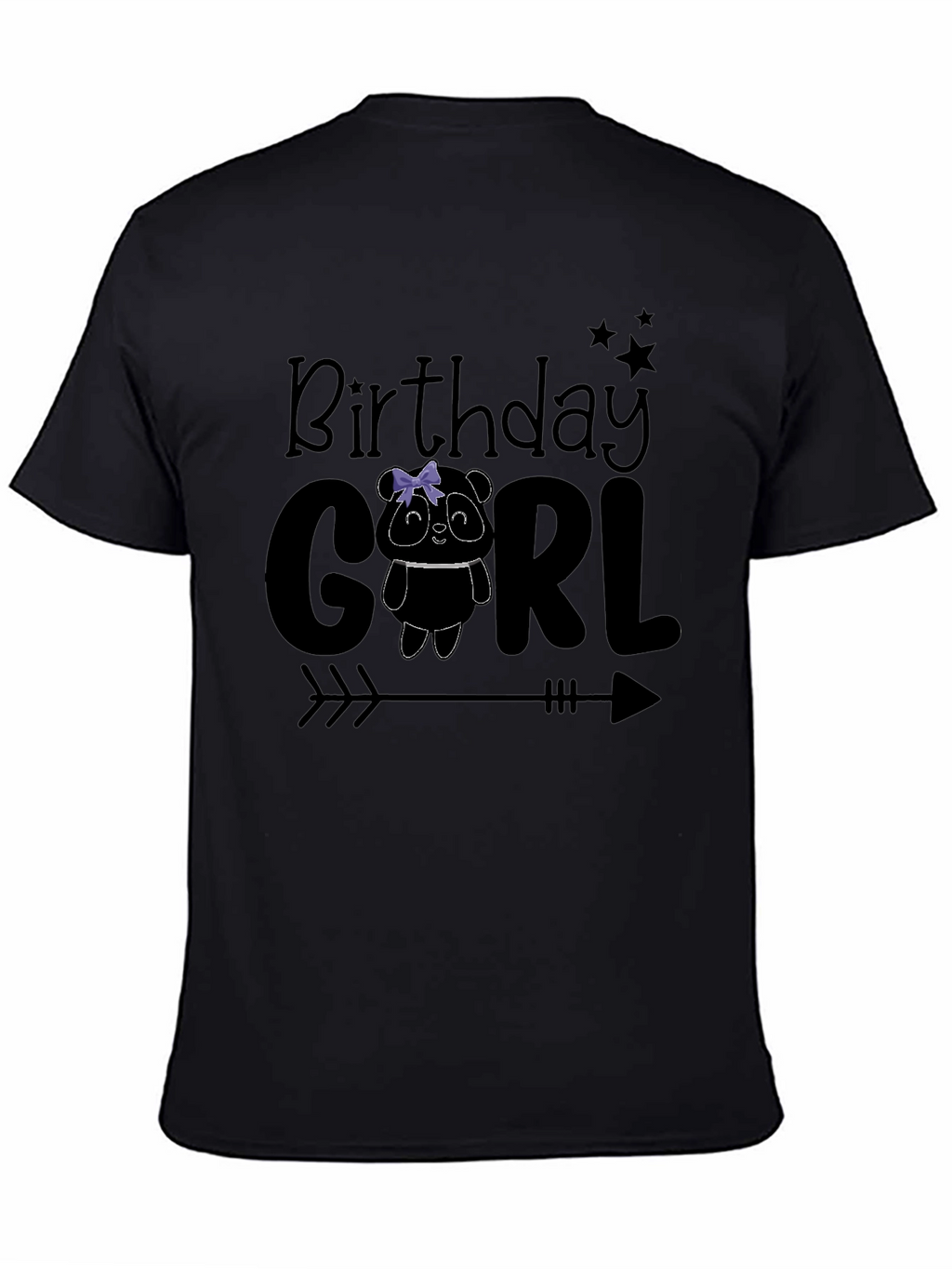 Birthday Girl Panda T-Shirt