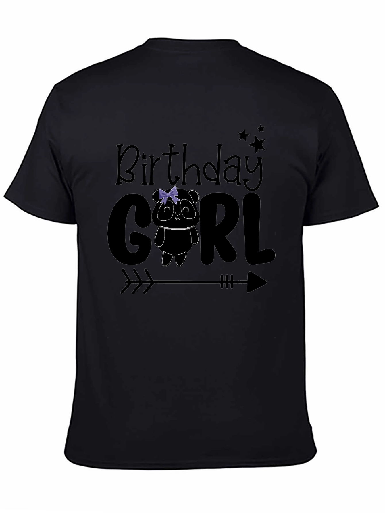 Birthday Girl Panda T-Shirt