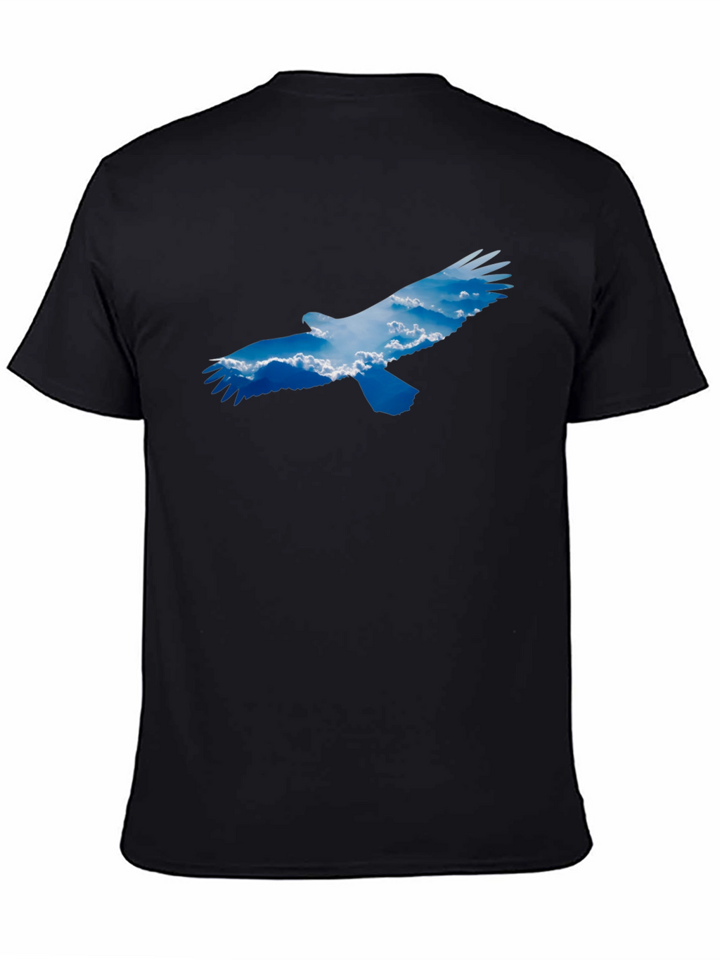 Black Eagle Sky Graphic Tee