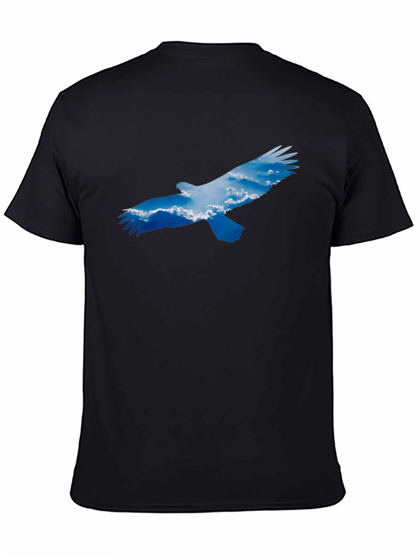 Black Eagle Sky Graphic Tee