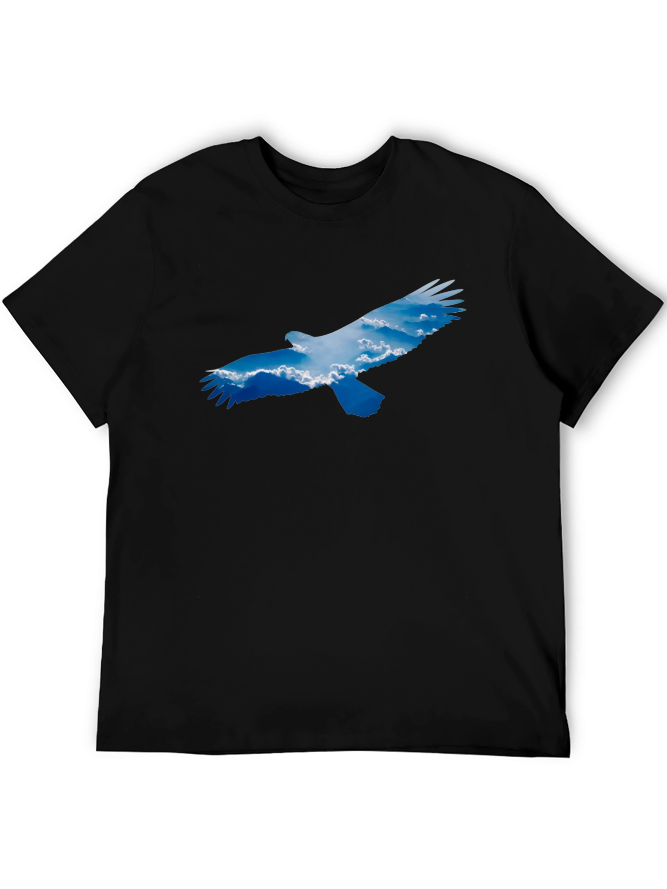 Black Eagle Sky Graphic Tee