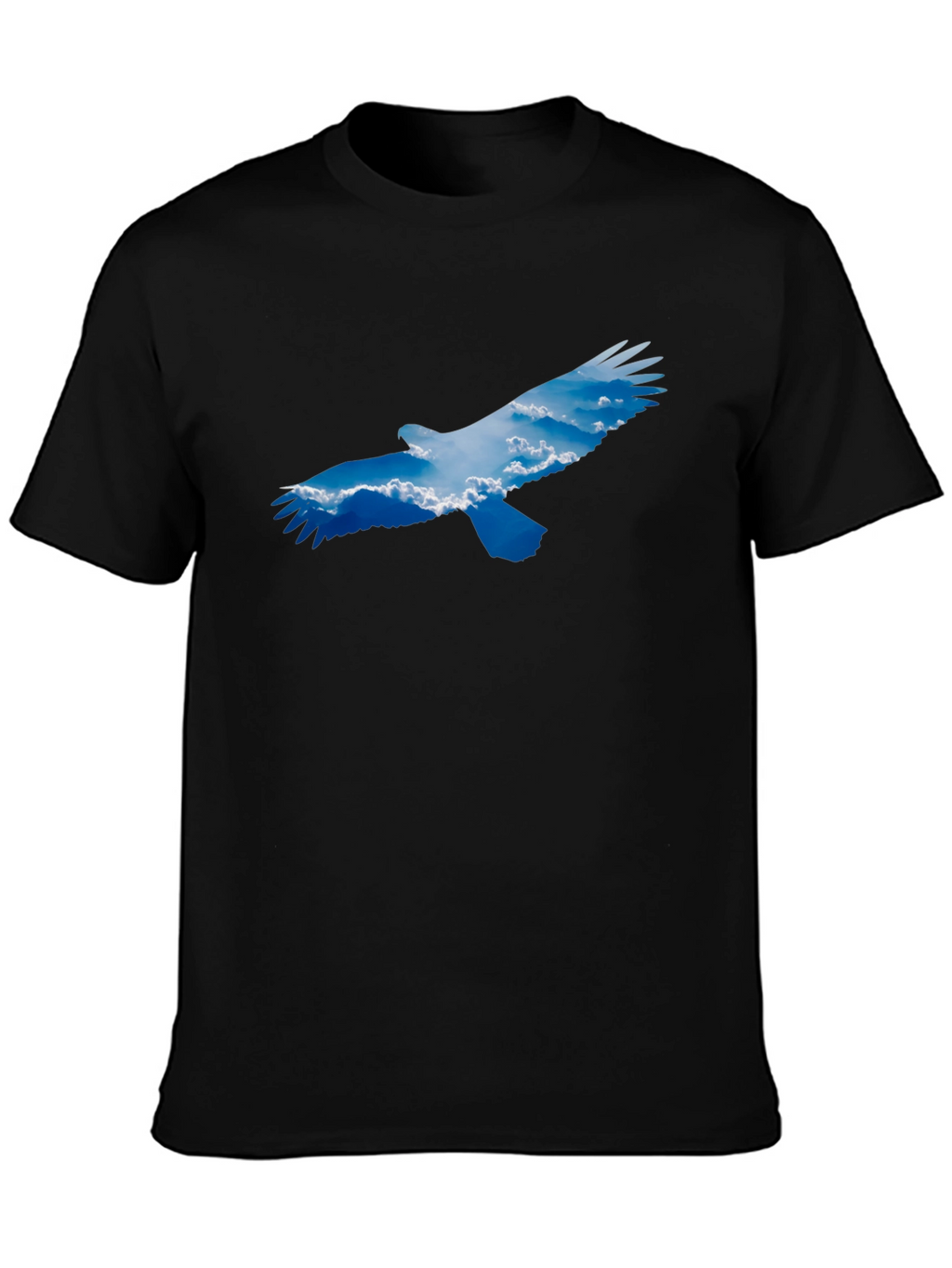 Black Eagle Sky Graphic Tee