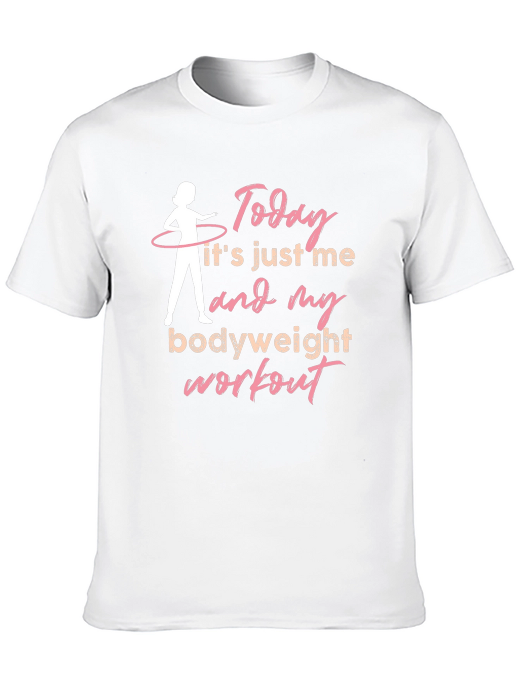 Bodyweight Workout T-Shirt - Pink Design