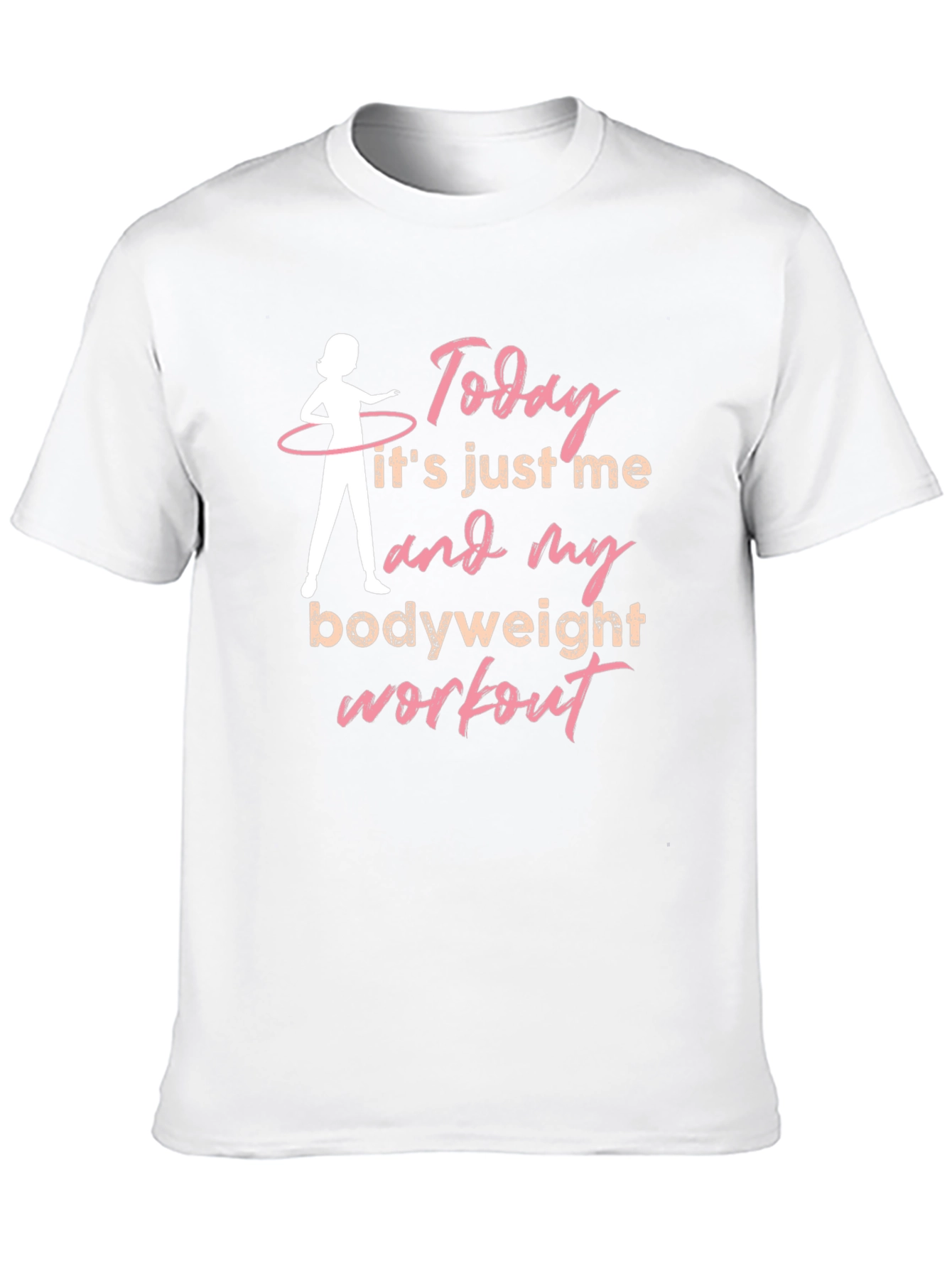 Bodyweight Workout T-Shirt - Pink Design