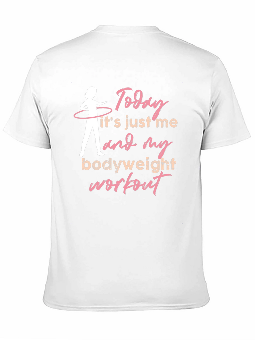 Bodyweight Workout T-Shirt - Pink Design