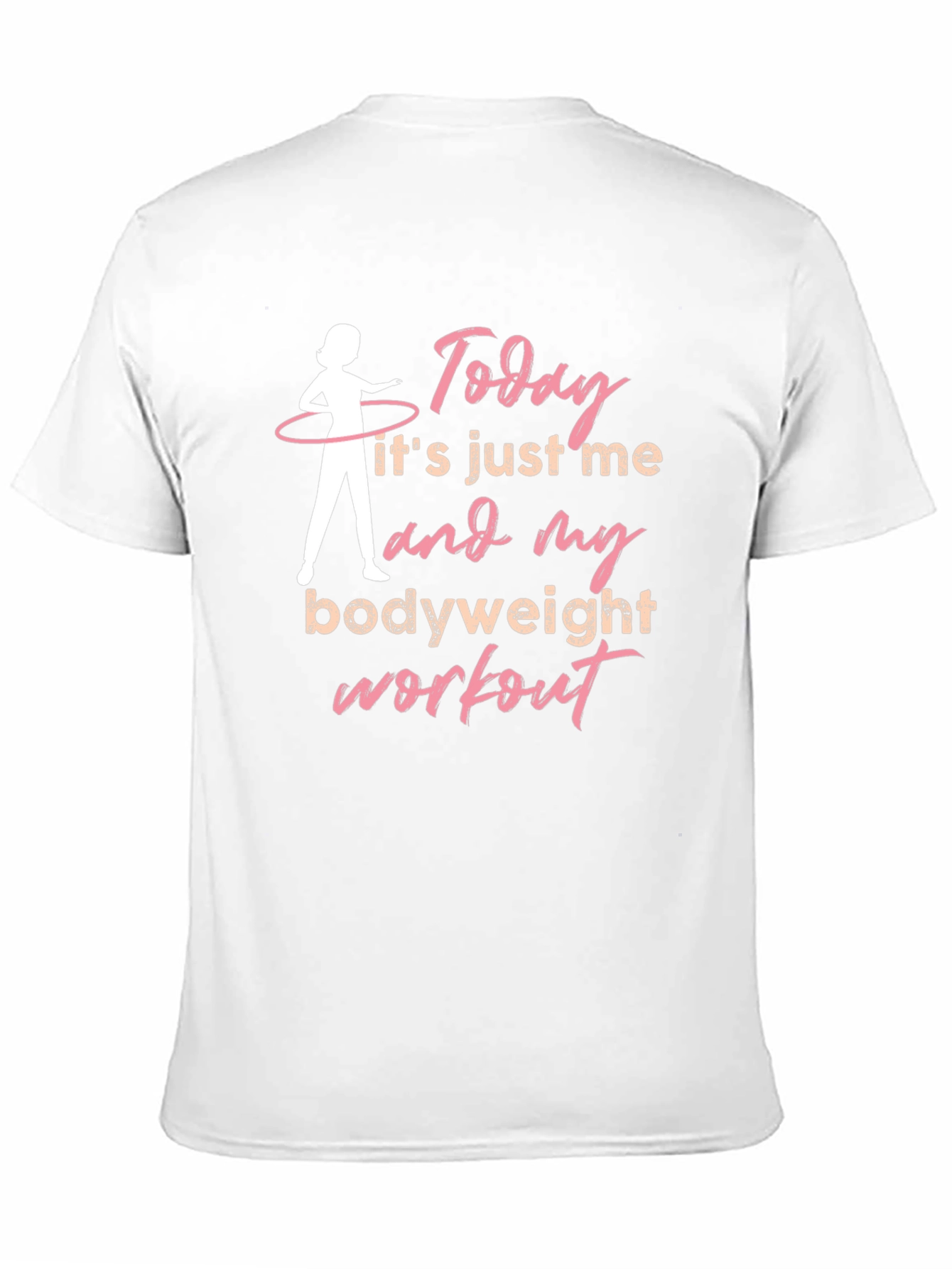 Bodyweight Workout T-Shirt - Pink Design