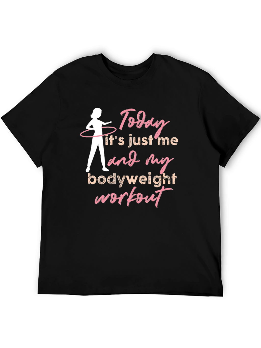 Bodyweight Workout T-Shirt - Pink Design