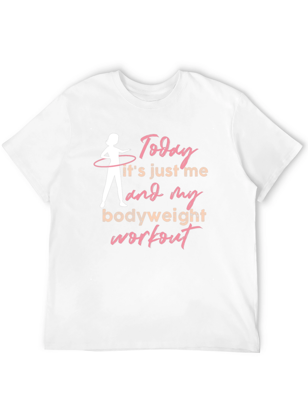 Bodyweight Workout T-Shirt - Pink Design