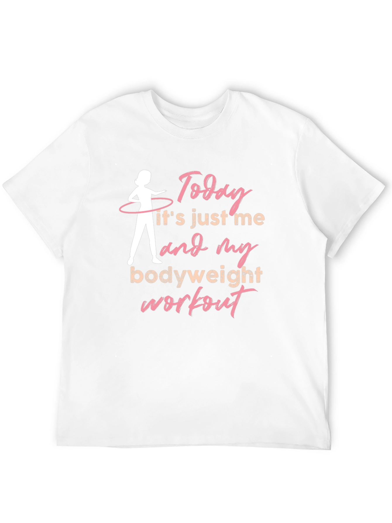 Bodyweight Workout T-Shirt - Pink Design