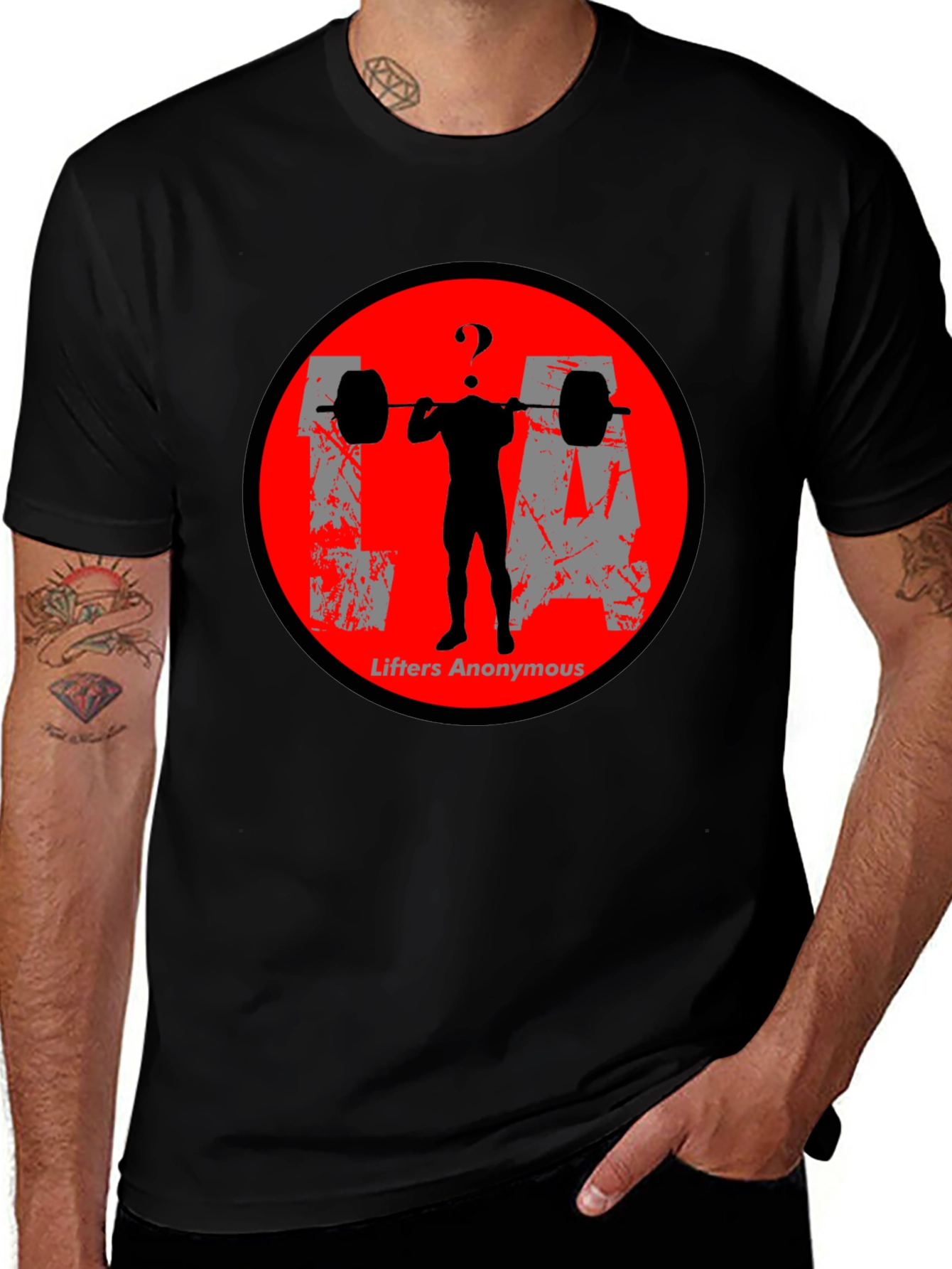 Lifters Anonymous Graphic T-Shirt