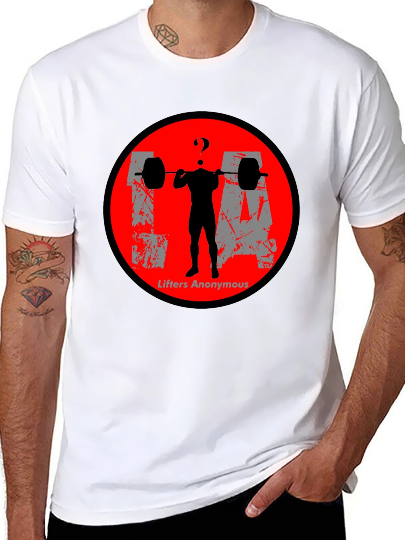 Lifters Anonymous Graphic T-Shirt