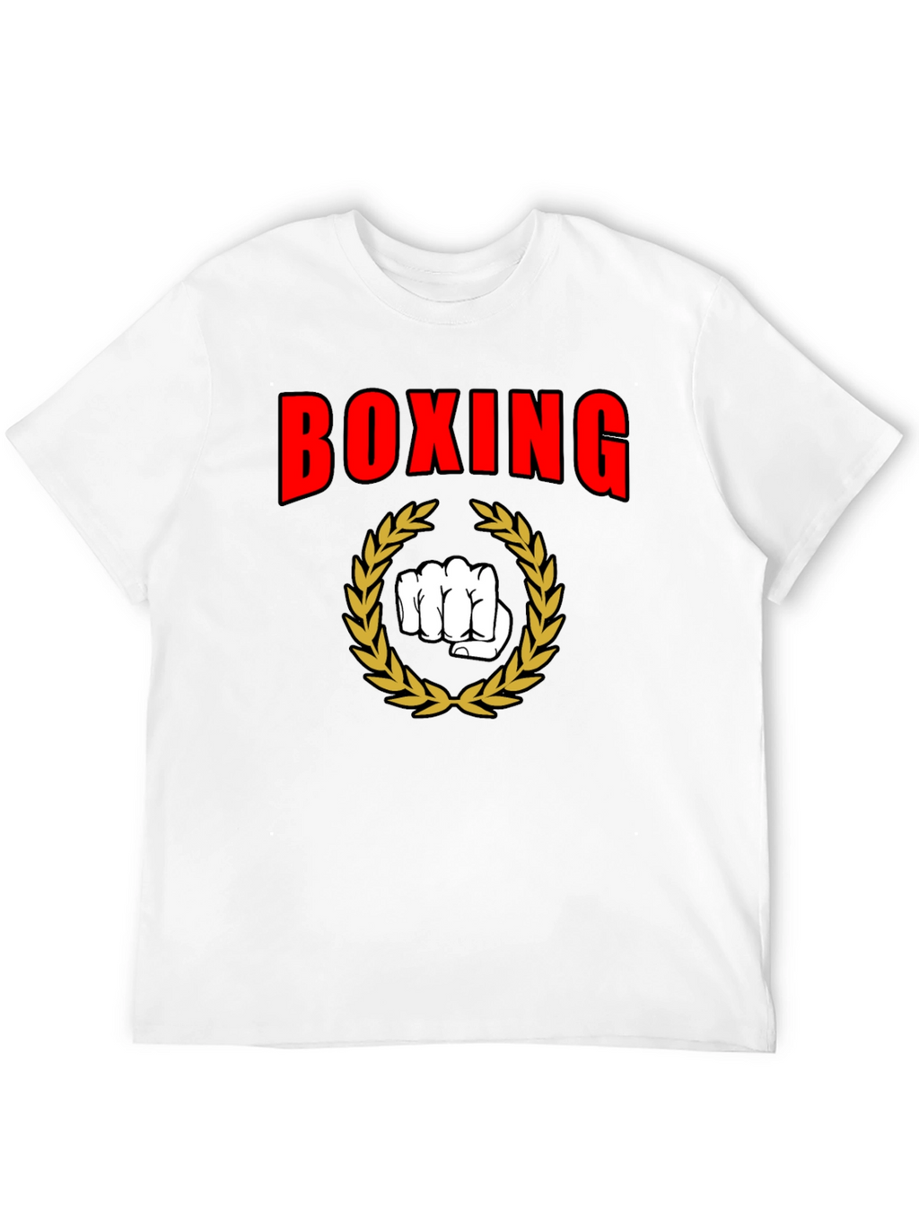 Boxing Graphic Tee - Black