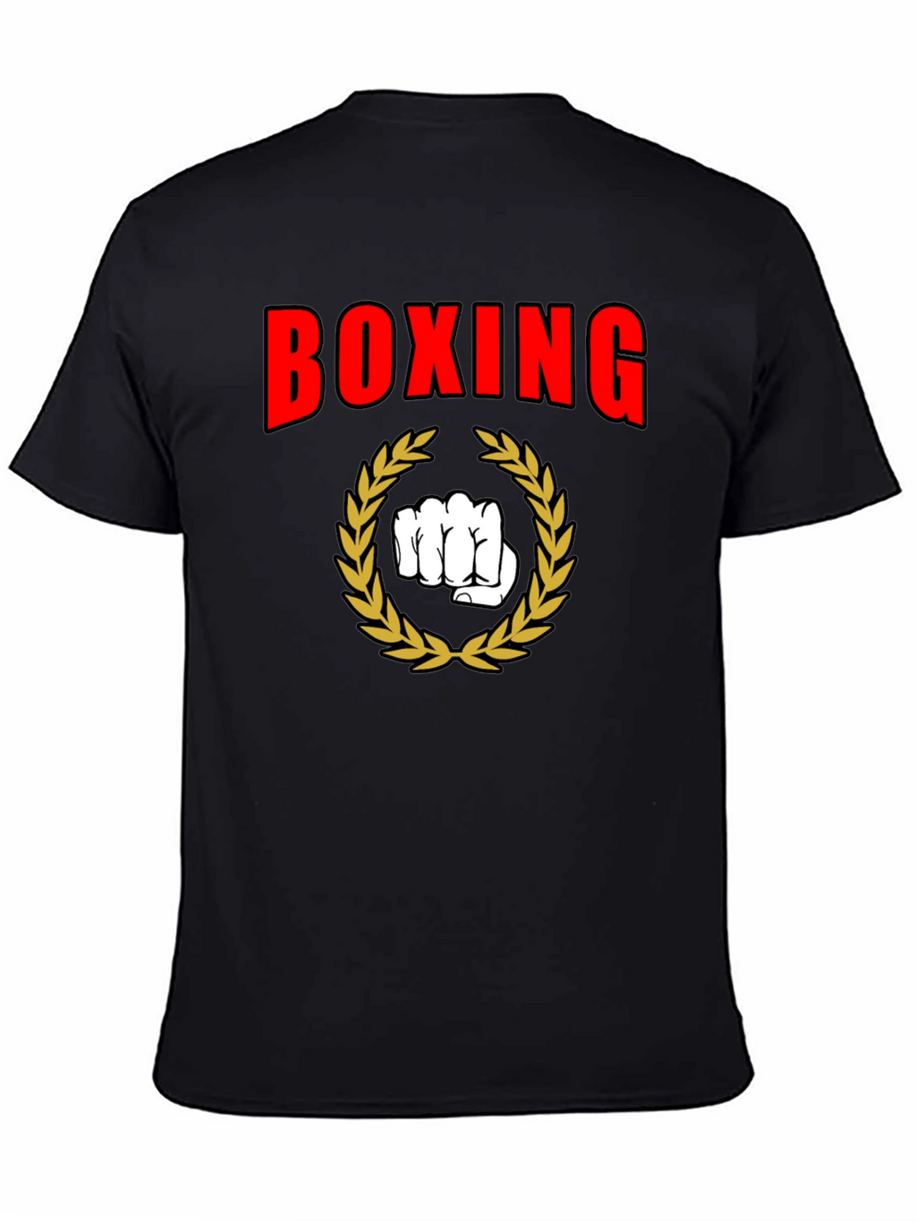 Boxing Graphic Tee - Black