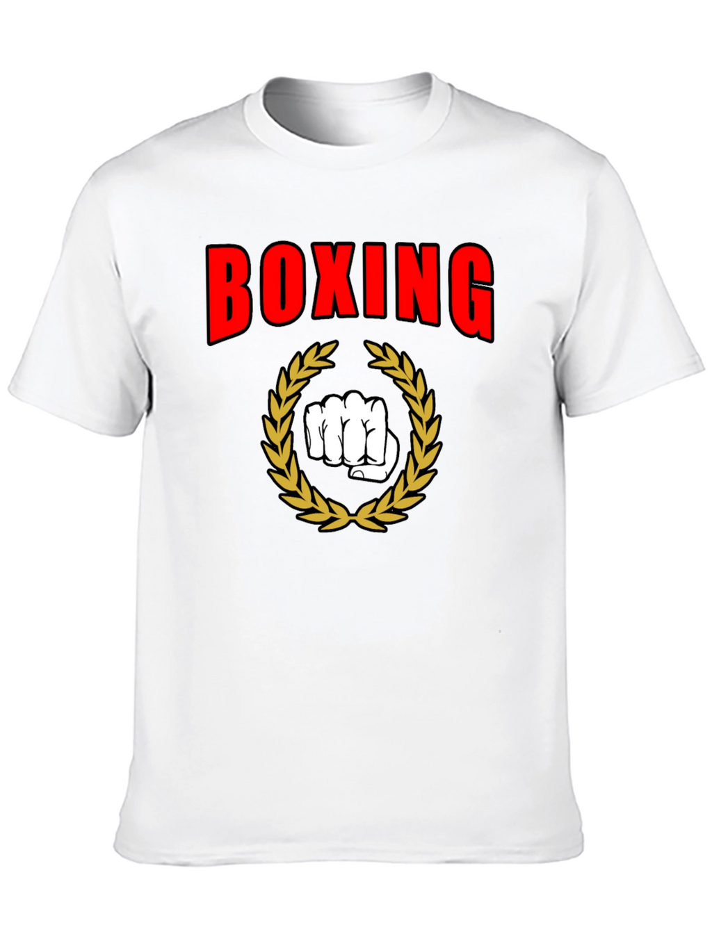 Boxing Graphic Tee - Black