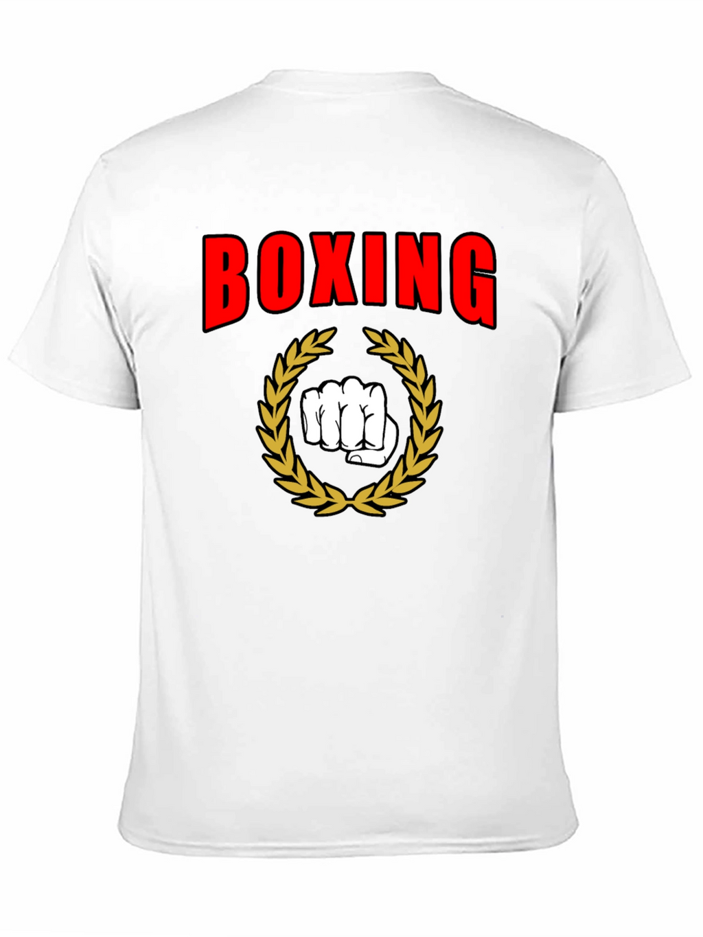 Boxing Graphic Tee - Black