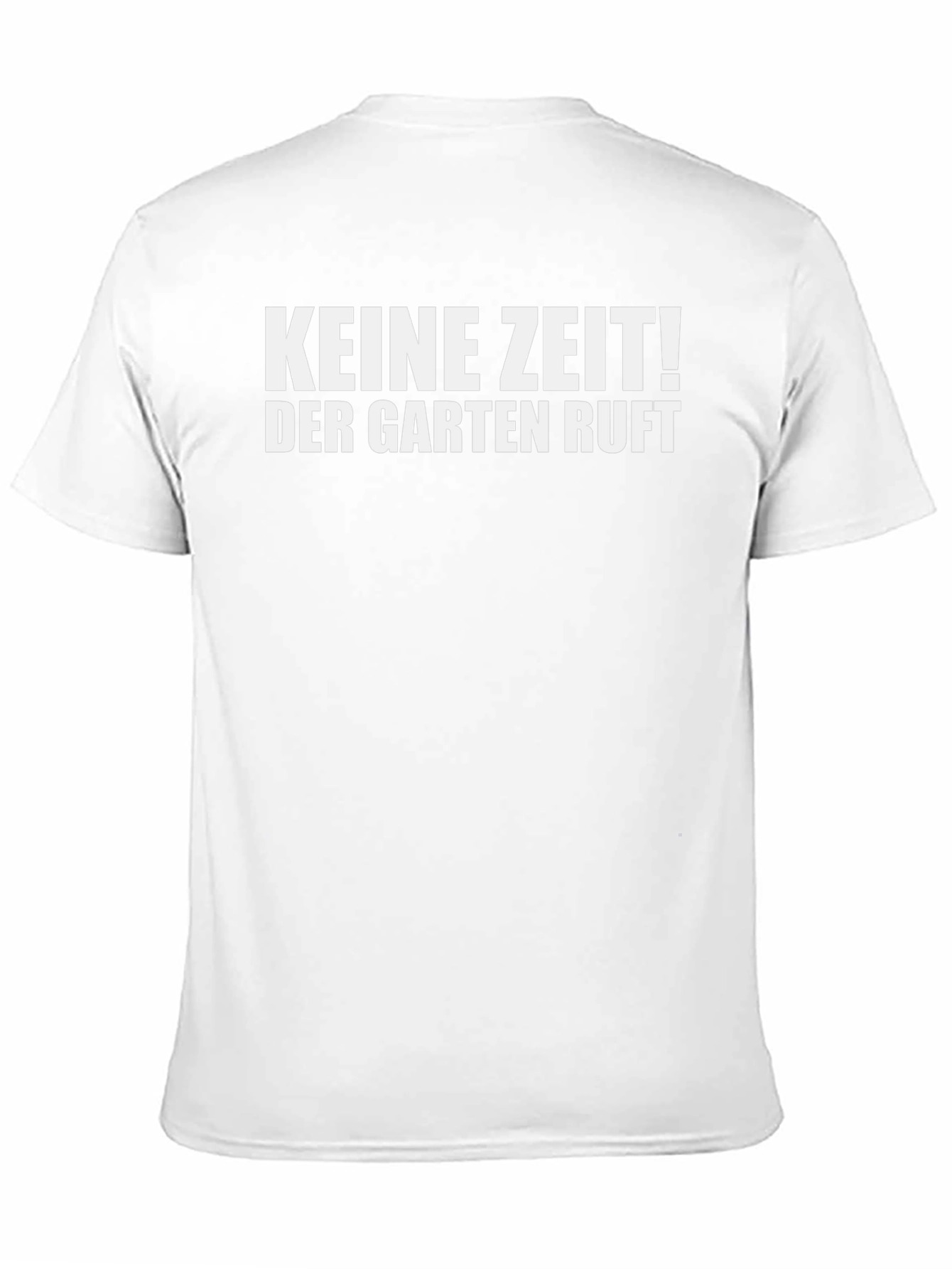 Keine Zeit! Garten Ruft Black T-Shirt