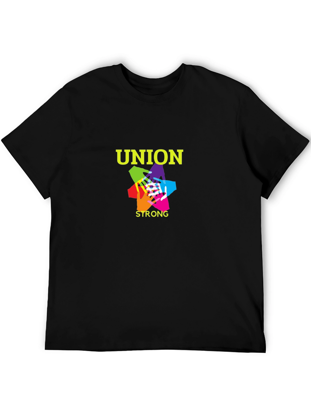 Union Strong Graphic T-Shirt - Black