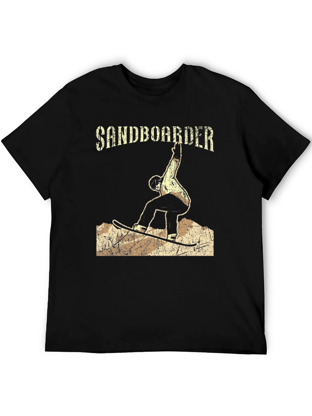 Sandboarder Graphic T-Shirt - Black