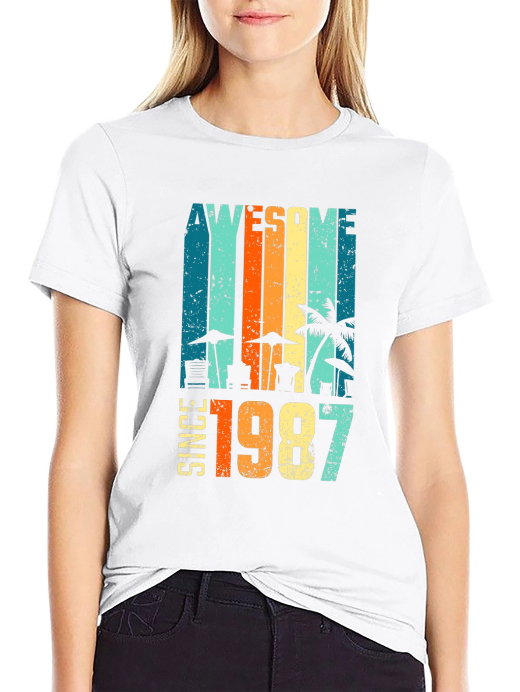 Awesome Since 1987 Retro Graphic Tee