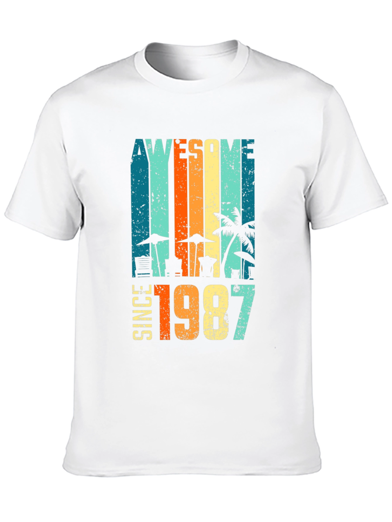Awesome Since 1987 Retro Graphic Tee